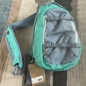 Patagonia Atom Sling 8L. NWT. Fresh Teal. One Size.